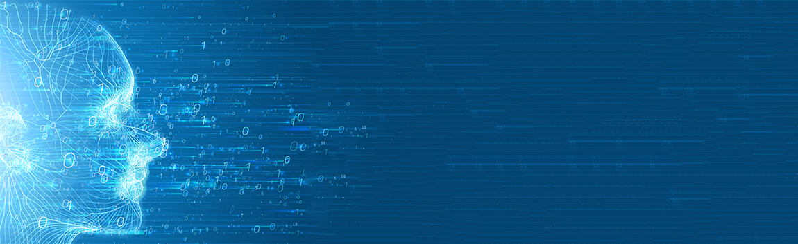 Abstract digital analytics image